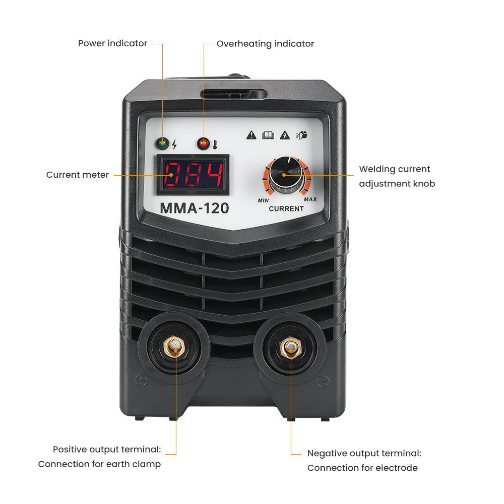 Mecpow MMA-120 Dual-voltage Stick Welder