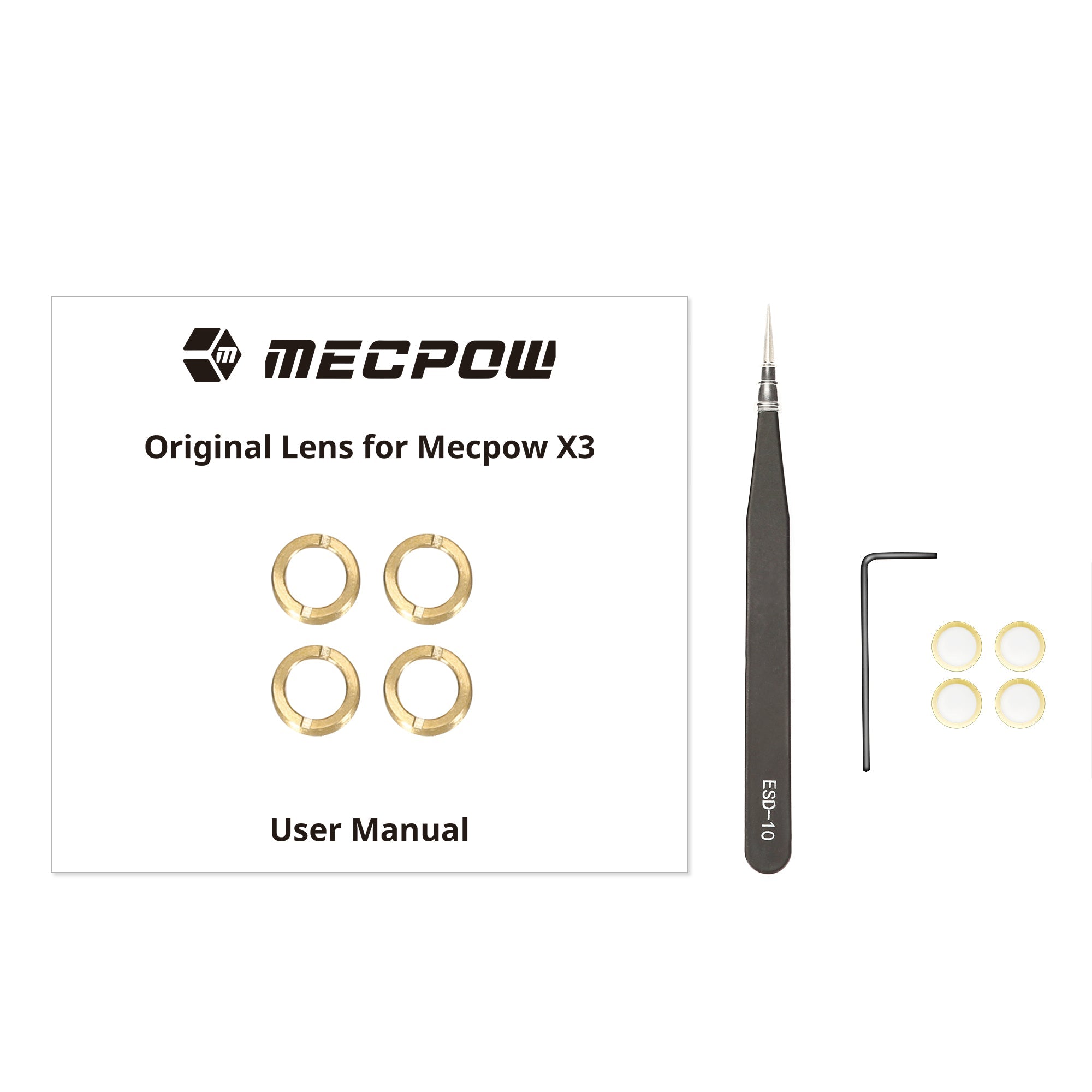 Mecpow L5 Original Laser Lens for X3 (4pcs)