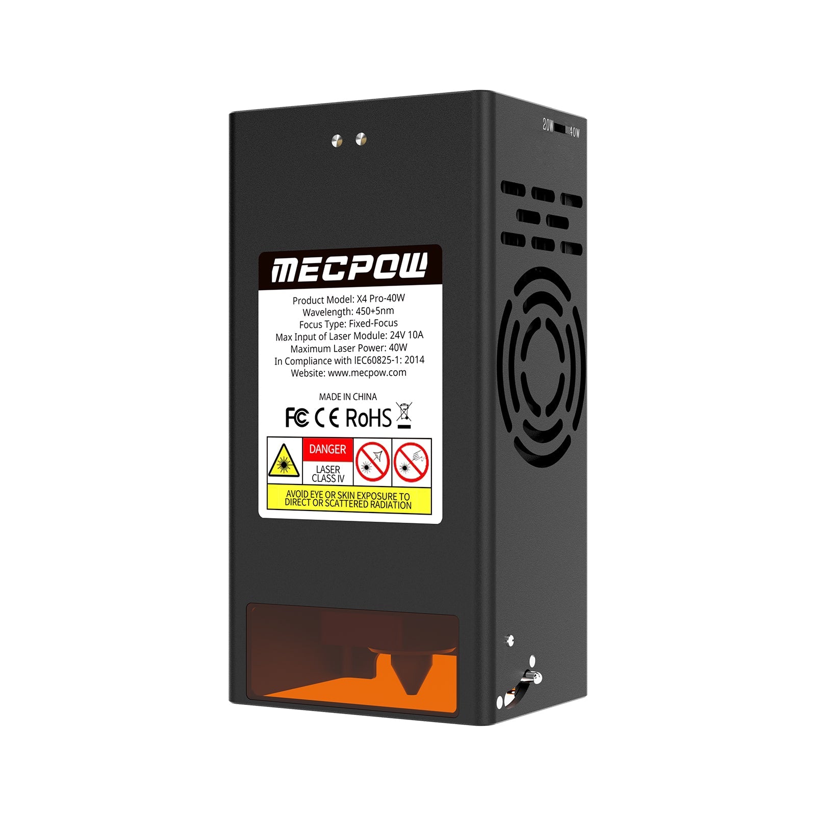 Mecpow B40W 40W Laser Module with 10A Power Adapter
