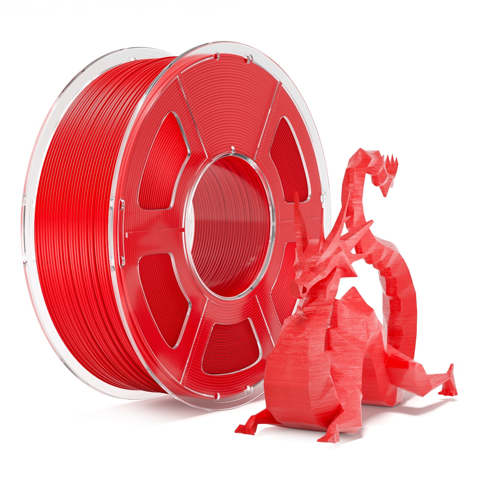 Mecpow High Speed PLA 3D Printer Filament Red