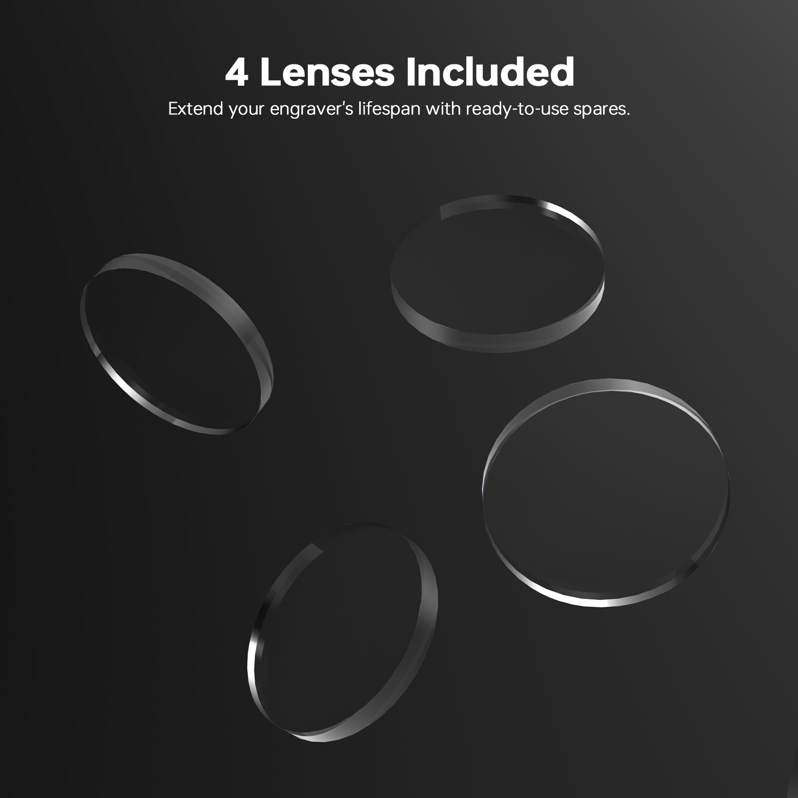 Mecpow L40 4pcs Laser Module Original Lens Suitable for X4 Pro-40W&B40W