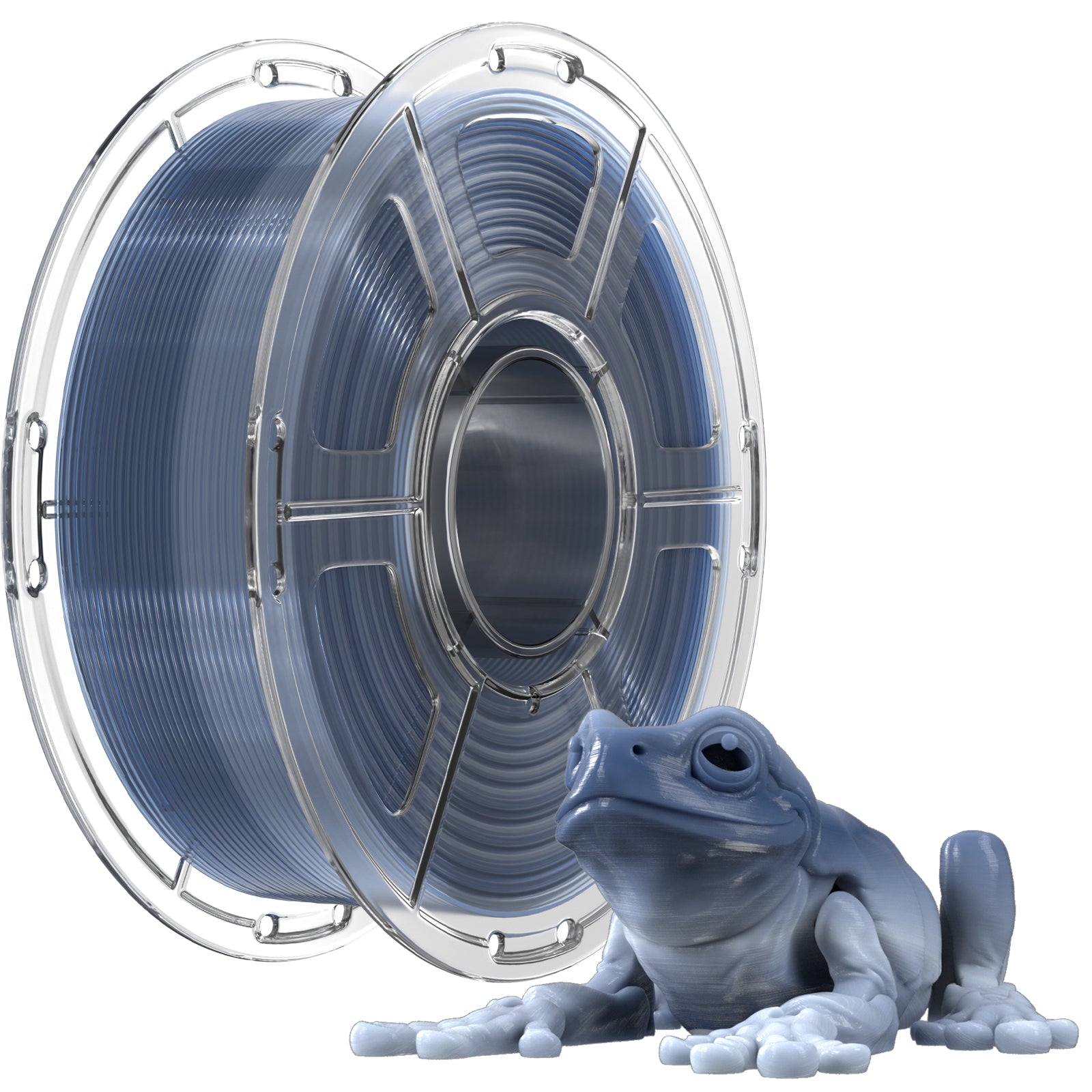 Mecpow PETG Translucent Gradient 3D Printing Filament EU Indigo to White