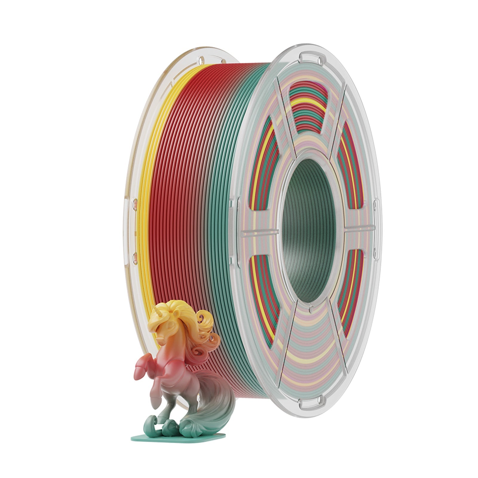 Mecpow PLA Rainbow 3D Printing Filament Rainbow01