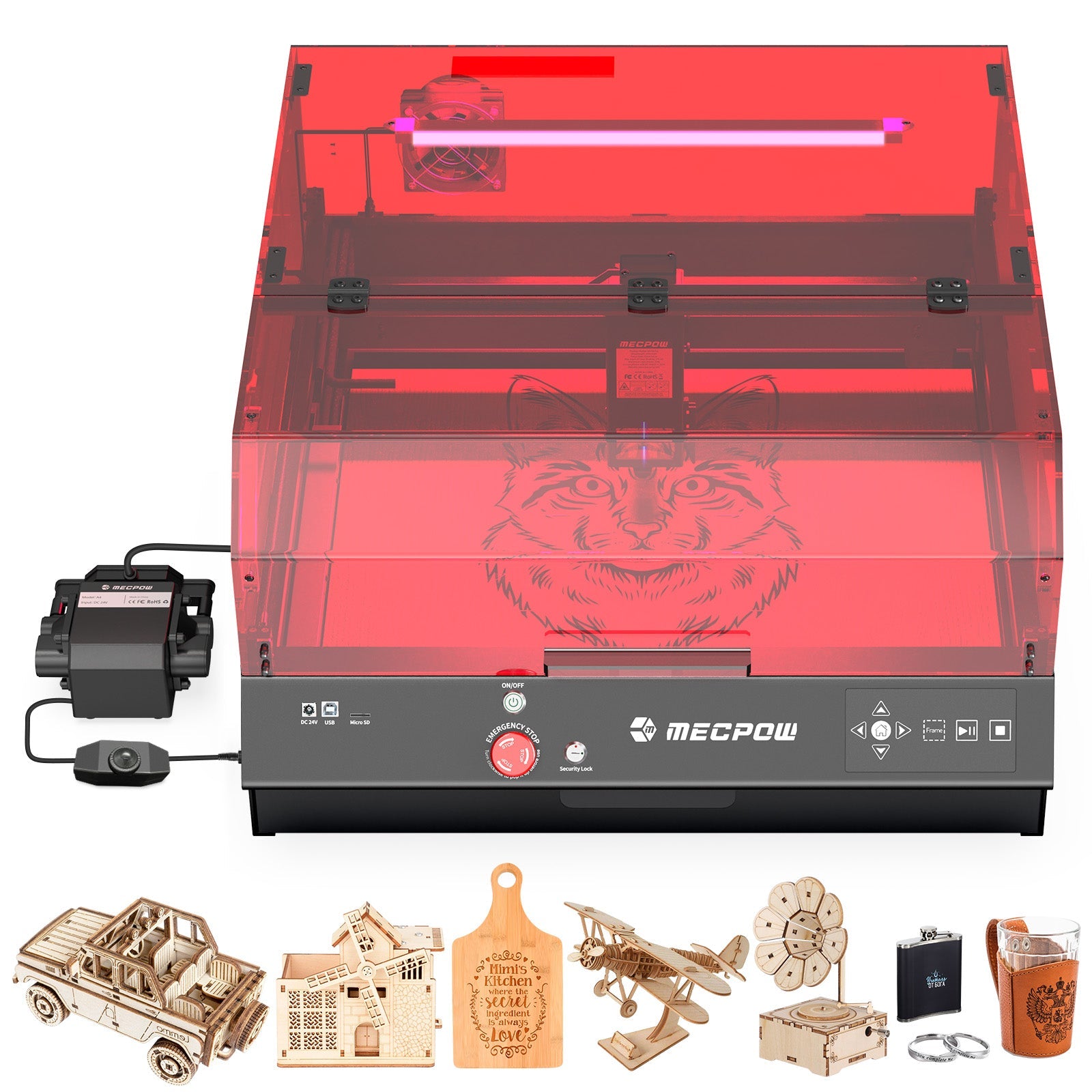 Mecpow X4 Pro 22W Laser Engraver