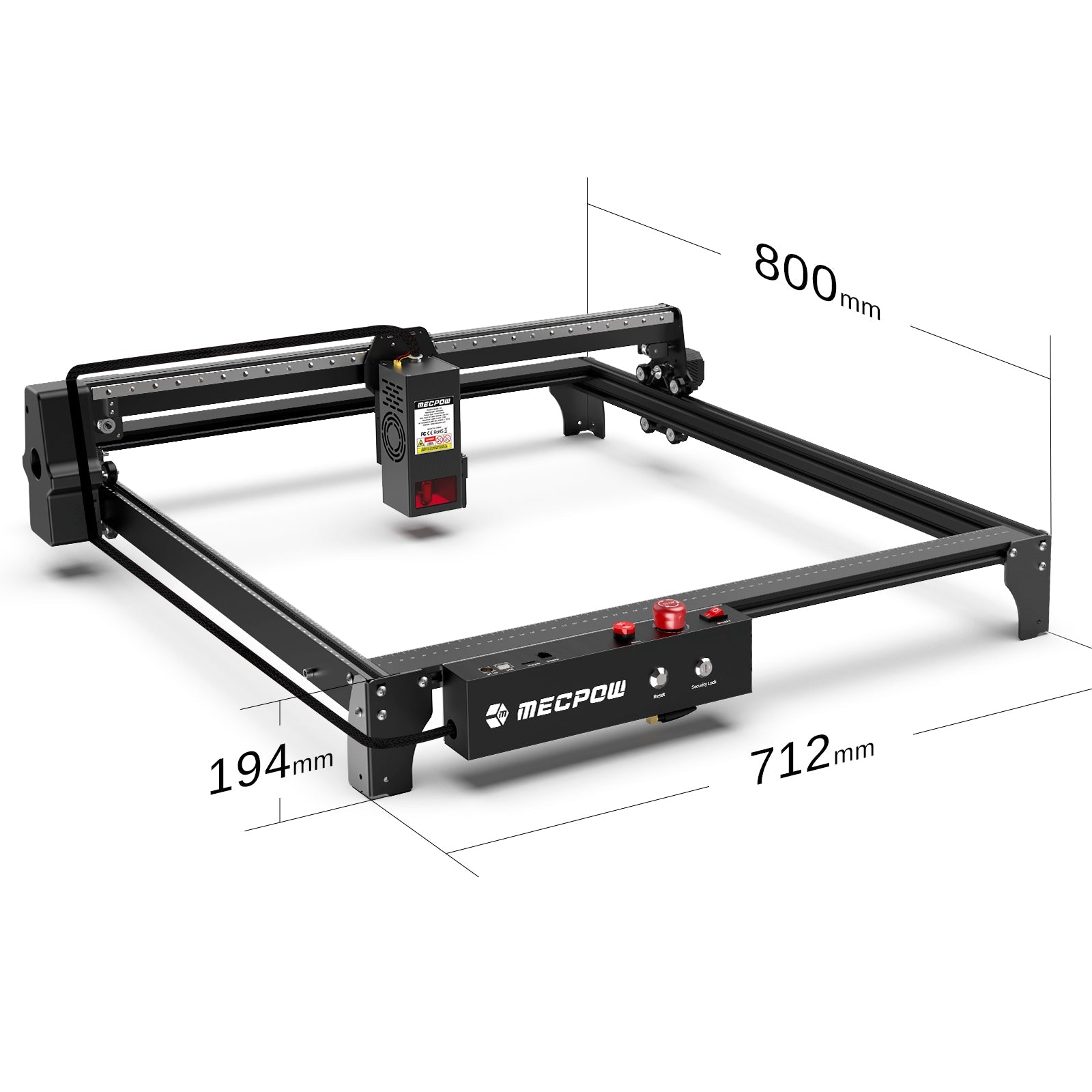 Mecpow X5 22W Laser Engraver