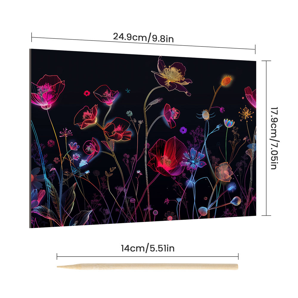 Mecpow AS5 Scratch Paper Art Set
