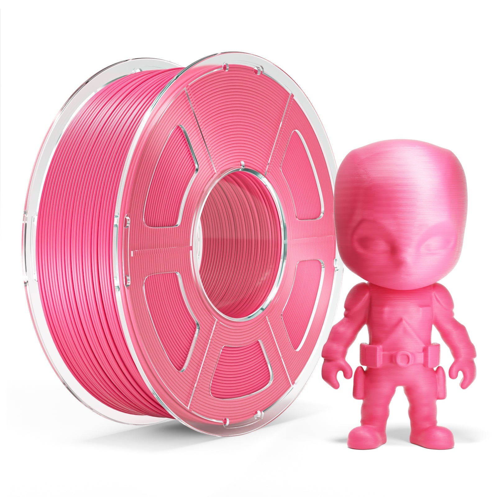 Mecpow High Speed PLA 3D Printer Filament Pink