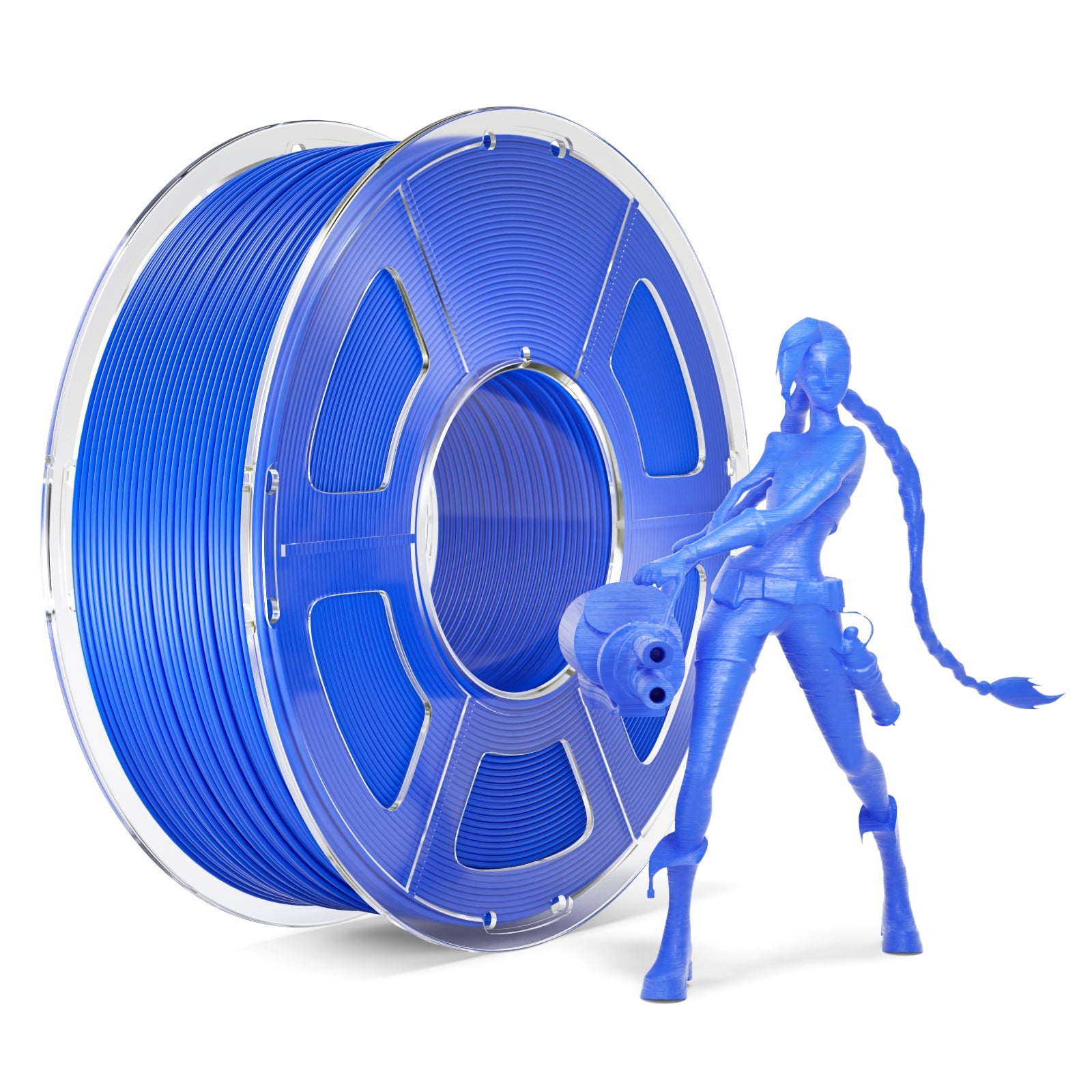 Mecpow High Speed PLA 3D Printer Filament Blue