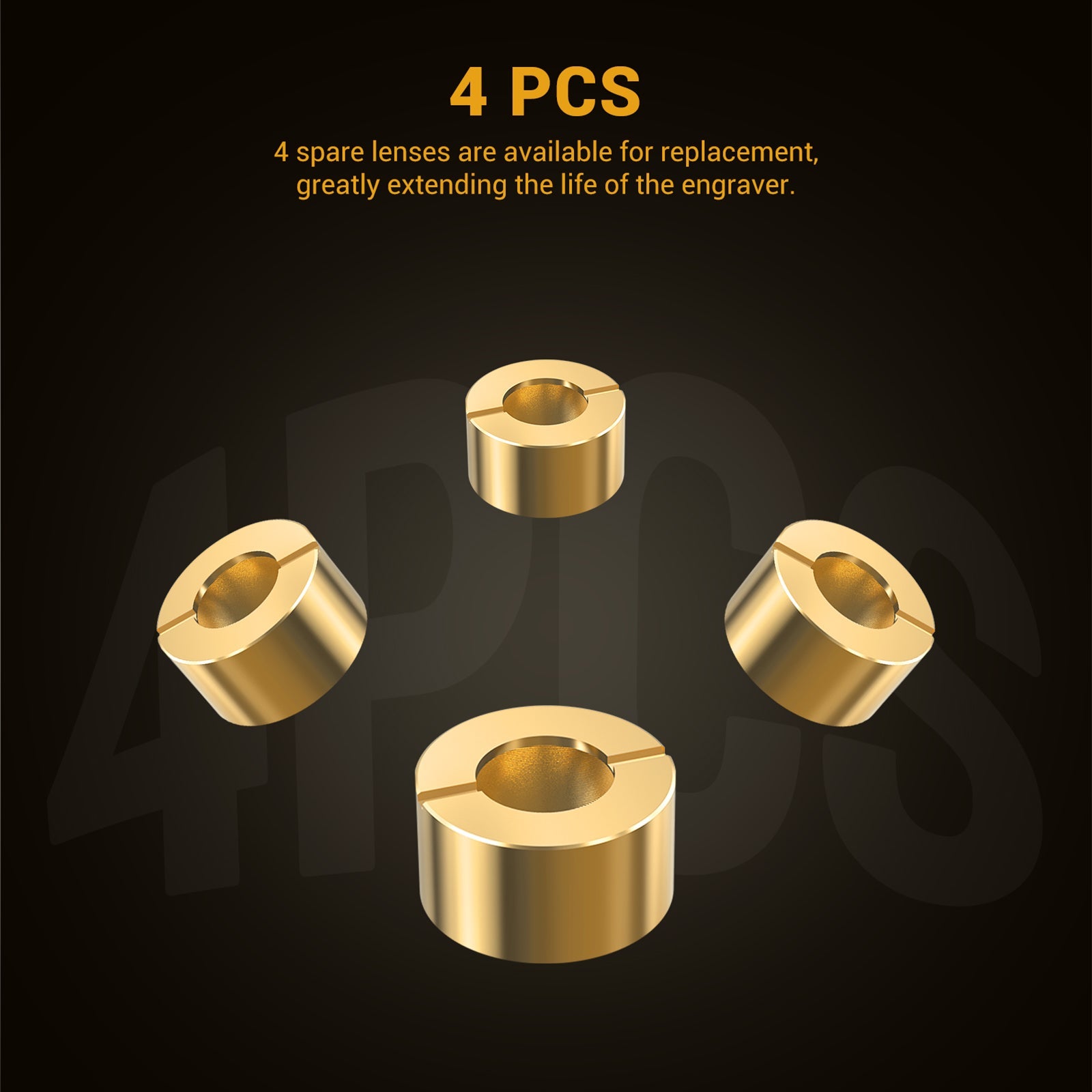Mecpow L20 Original Laser Lens for X5, X5 Pro, X4, X4 Pro (4pcs)
