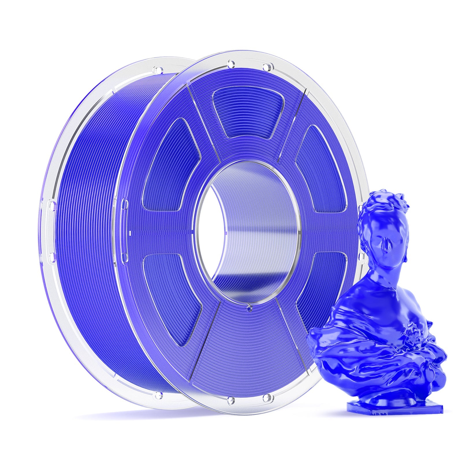 Mecpow PETG High Speed Solid Color 3D Printer Filament Blue