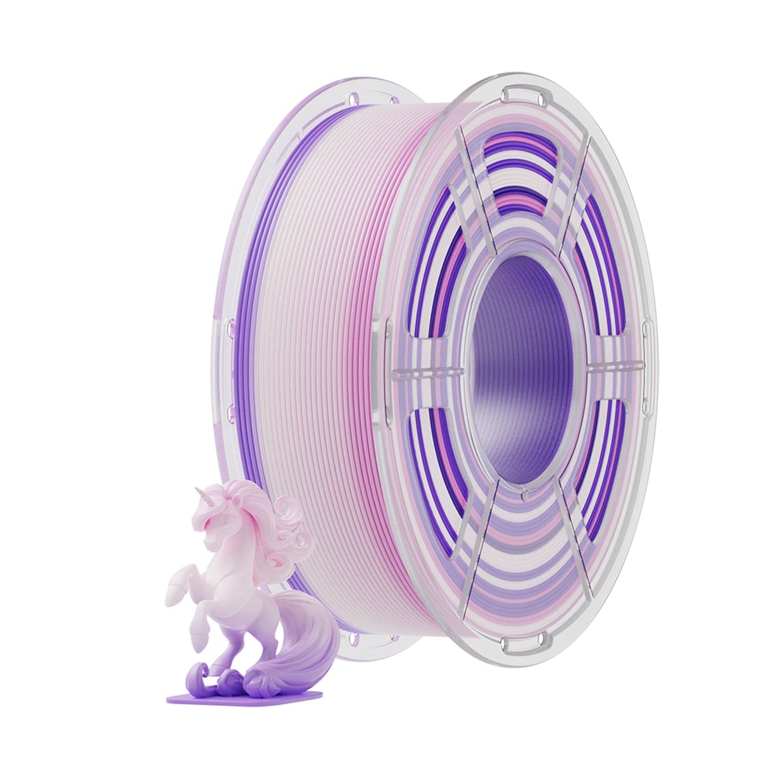 Mecpow PLA Rainbow 3D Printing Filament Rainbow03