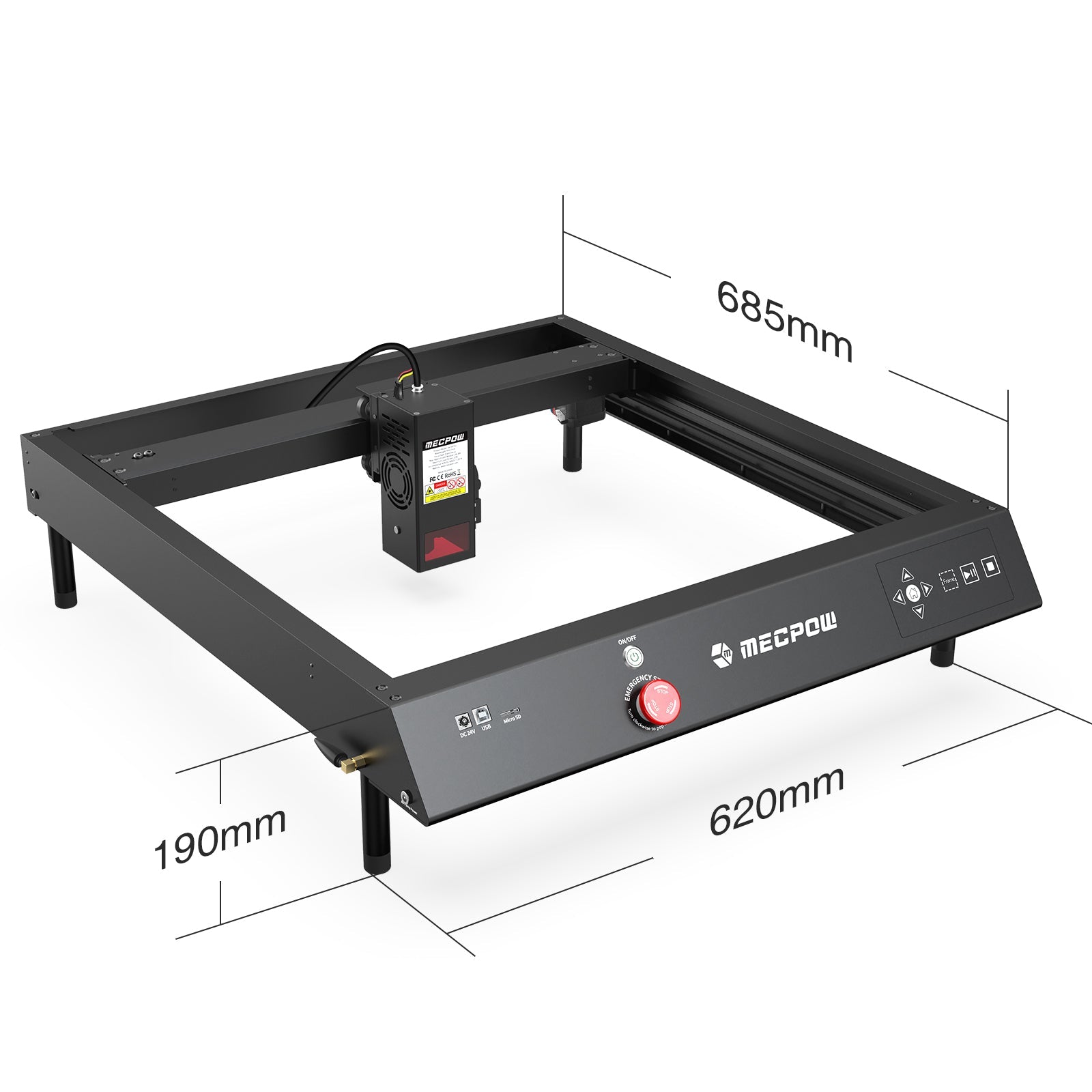 Mecpow X4 22W Laser Engraver