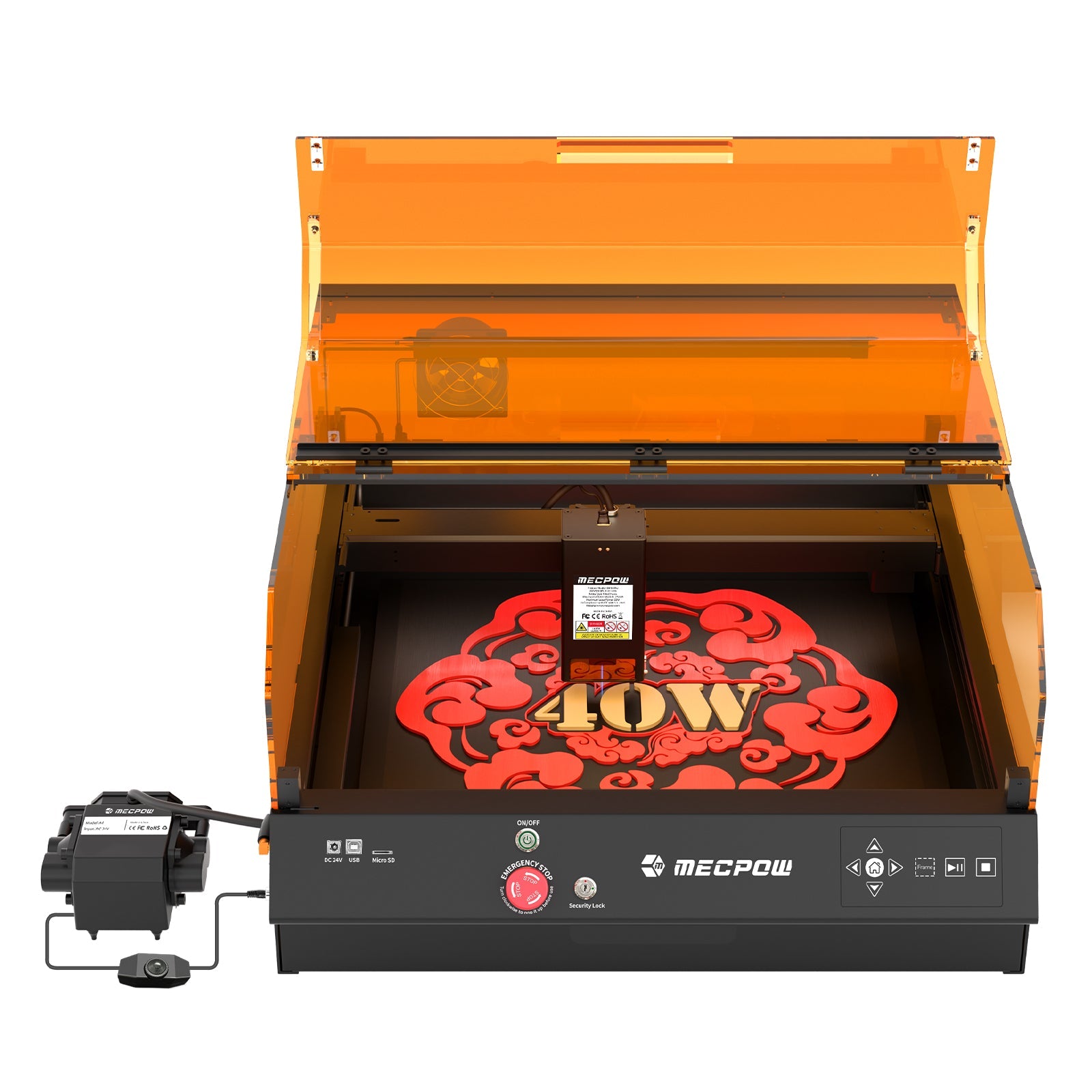 Mecpow X4 Pro-40W Dual Laser Engraver